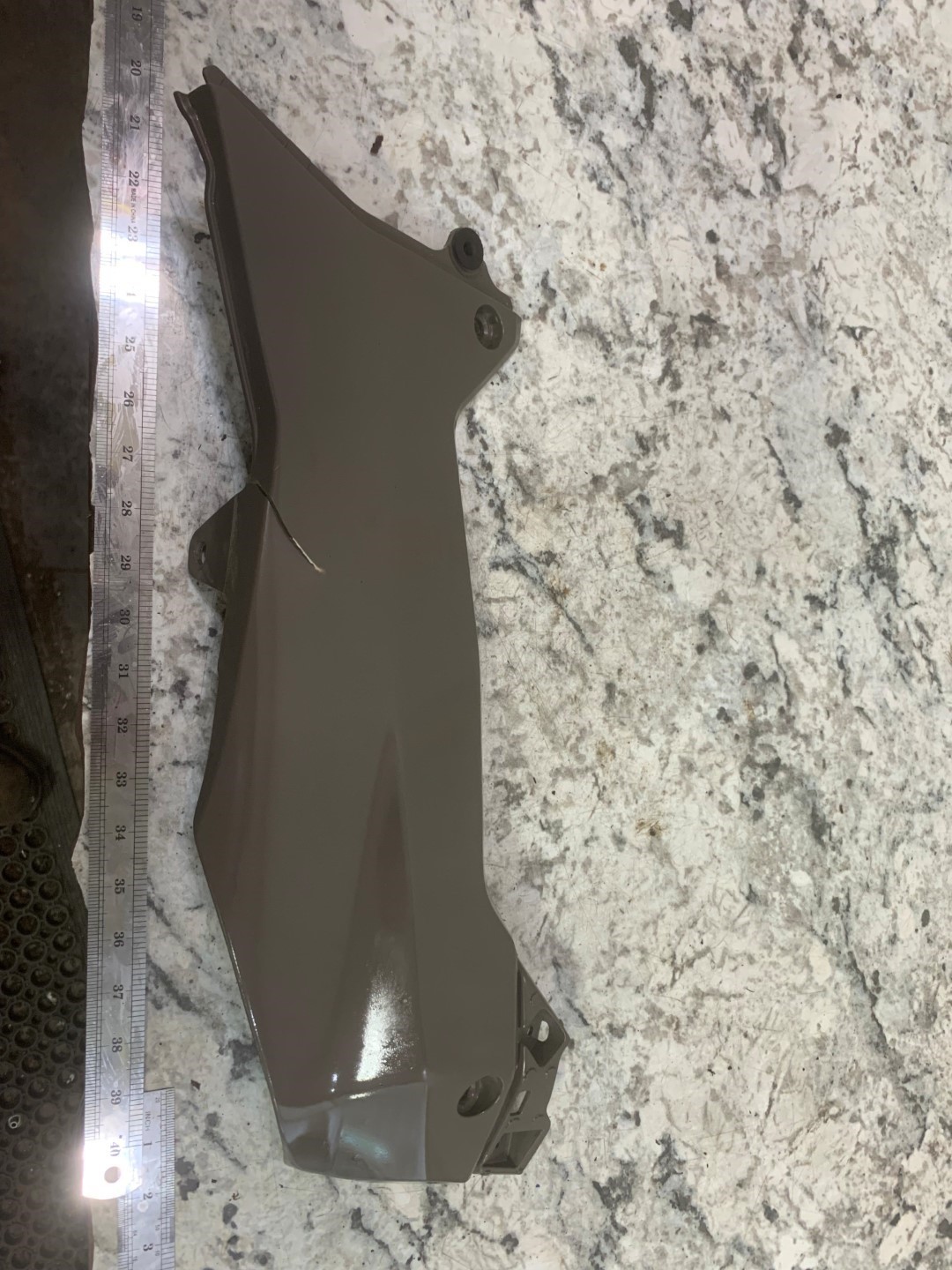 26 Kawasaki KLX 230 232 KLX230 Sherpa left side cover plastic body panel