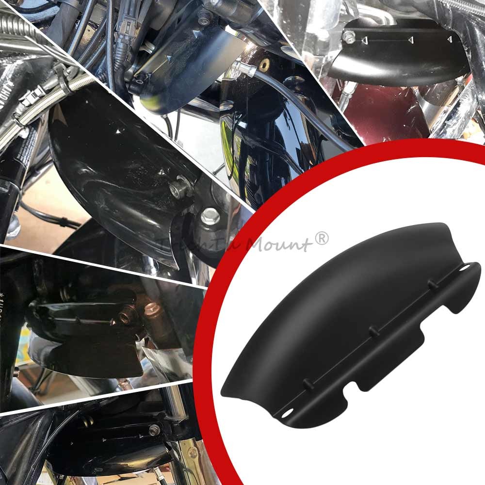 Lower Triple Tree Wind Deflector Fits For Harley Touring Electra Glide 2014-2024