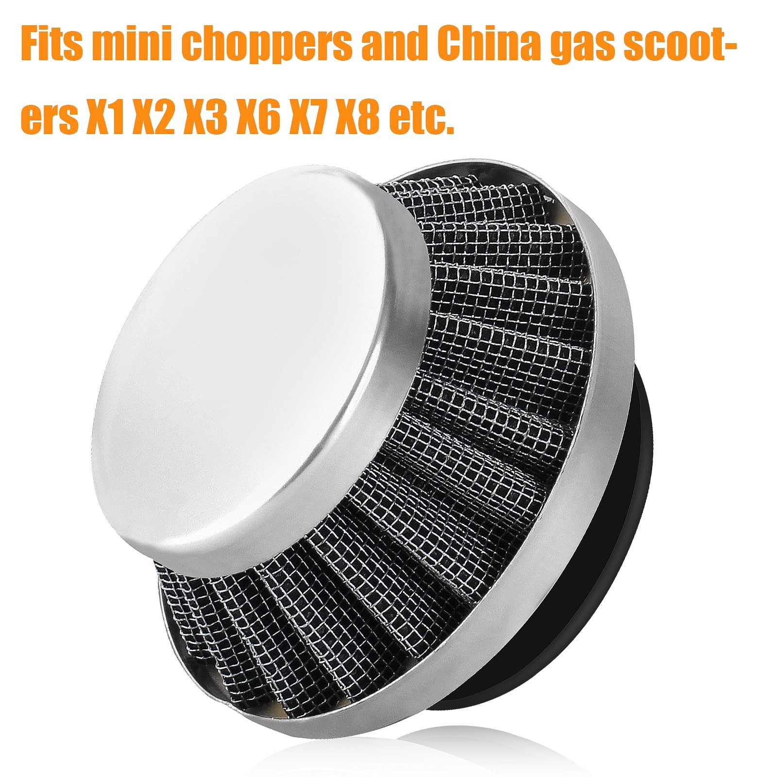 QAZAKY 42mm 43mm 44mm Filter for 33cc 43cc 47cc 49cc 50cc 52cc Silver