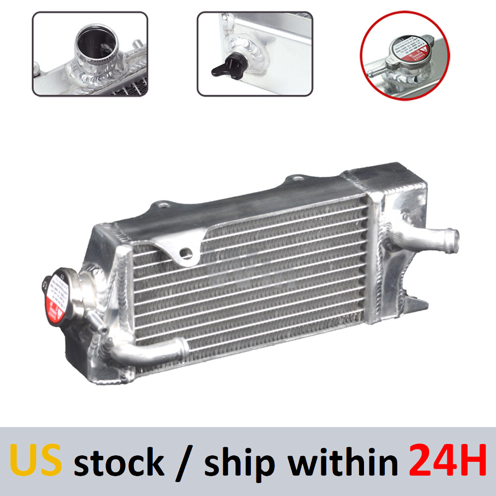 2Rows Radiator For 1998-2009 KAWASAKI KX80 KX85 KX100 All Aluminum
