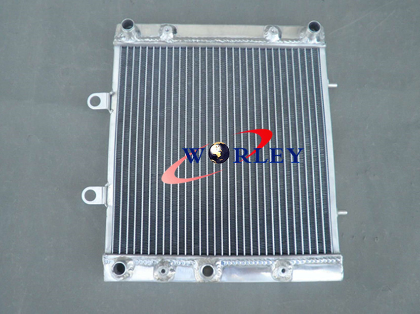 For Polaris Sportsman 400 HO/500 HO Year 2009-2013 10 11 2012 Alu Radiator + FAN