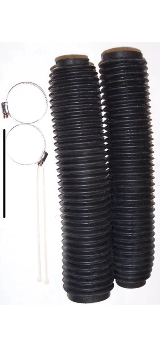Maico 4 Speed External Spring Fork Boots 43x56x380mm 250-501 1960’s-1970’s NEW!