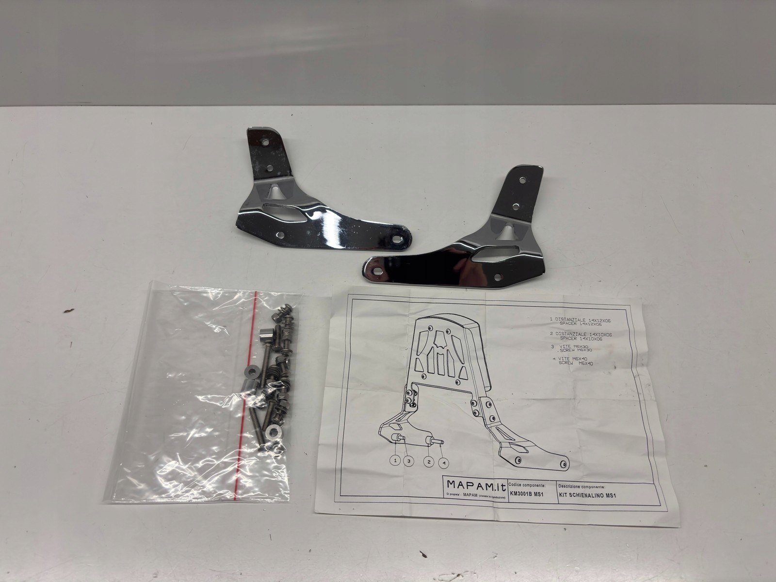 Mapam Suzuki VZ 800 M3008B Backrest 1 Piece