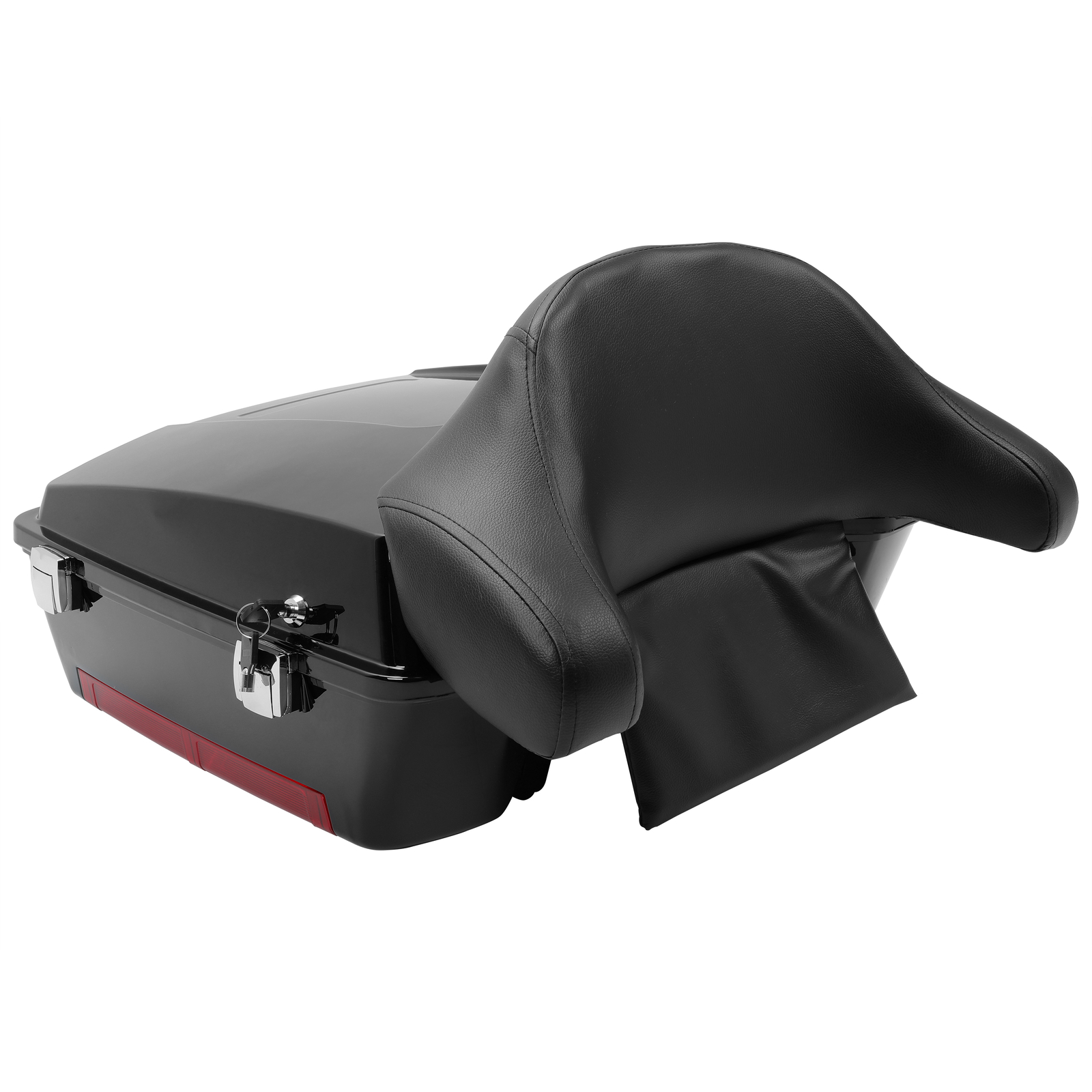 Chopped Pack Trunk Mount Rack For Harley Touring Road King Street Glide 97-2008