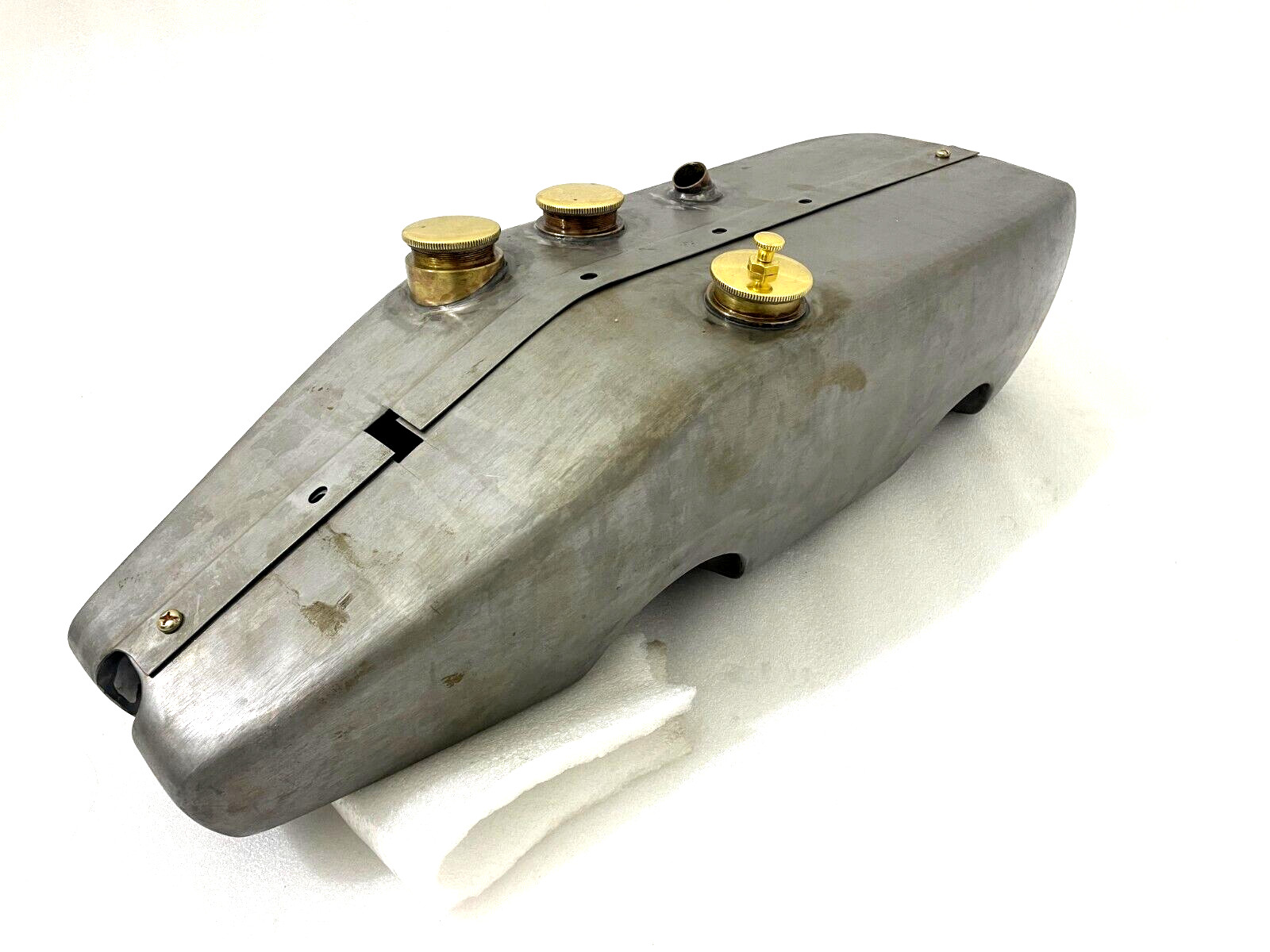 Harley Davidson JD Model 1920 To 1924 Fuel Petrol Tank +Cap Soldered Tin Plated
