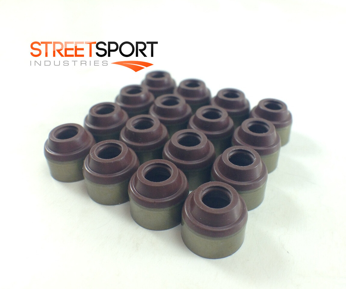 Kawasaki ZX-6 ZX-7 ZX-7R ZX 600 750 “1990 – 2003” Valve Seals – Set of 16 – NEW
