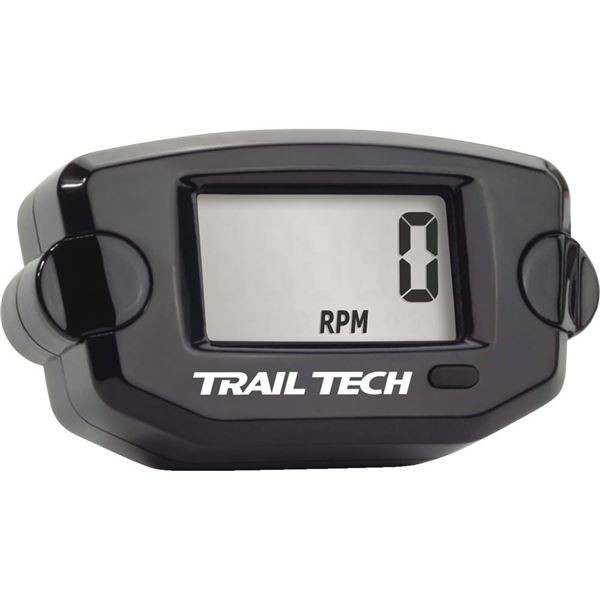 Trail Tech – 742-A00 – TTO Tach/Hour Meter, Black
