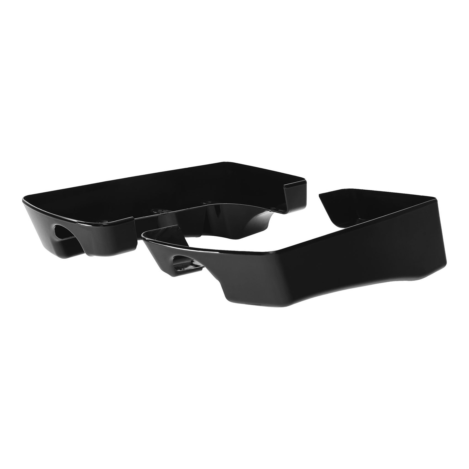 4″ Matte Black Saddlebags Extensions Fit For Harley Street Road Glide 2014-23 20