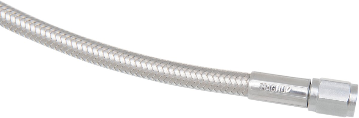 Magnum Polished Stainless Braided Universal Brake Line 15in. L 5515