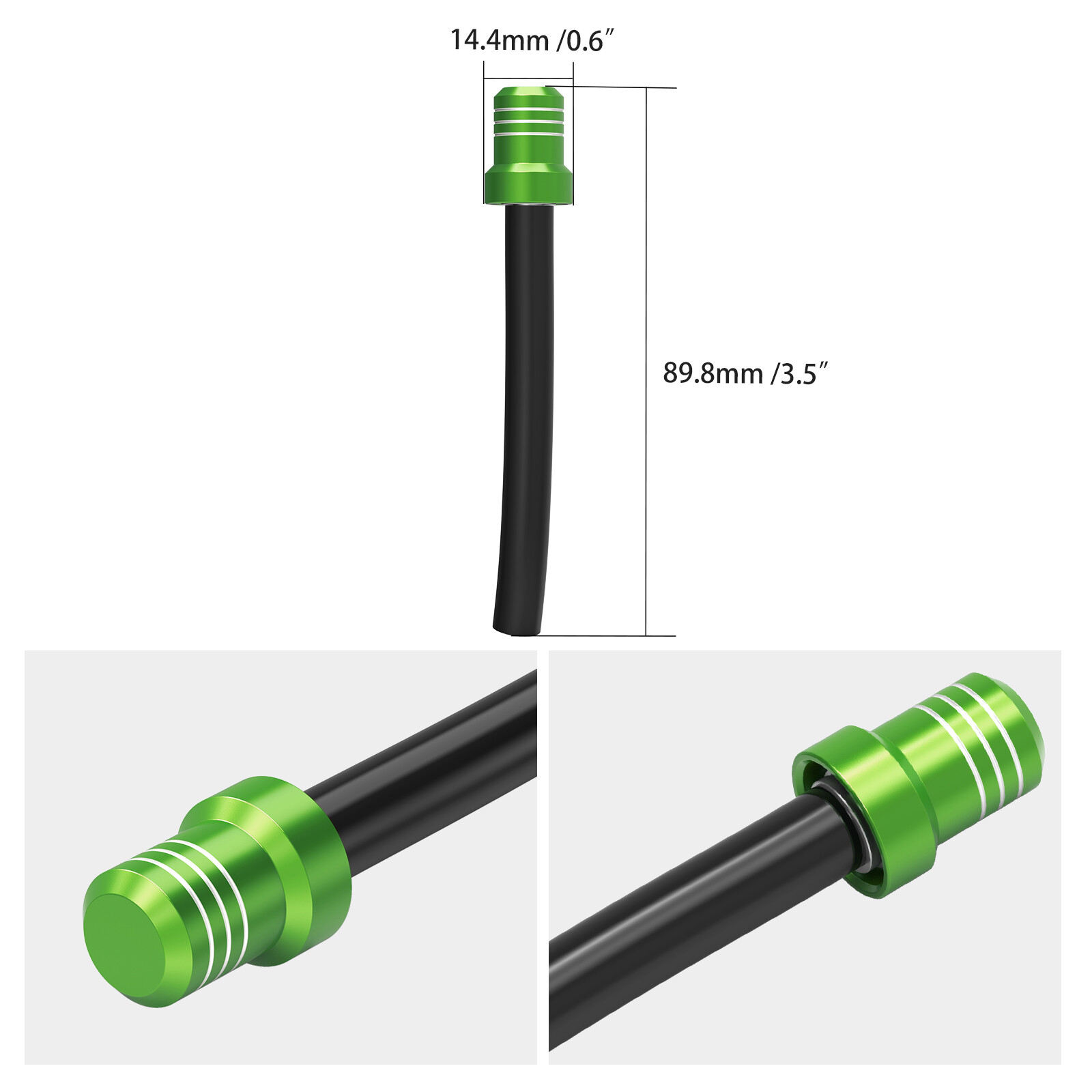 Fuel Gas Cap Valve Vent Breather Hose For Kawasaki KX 65 85 100 125 250 450 500