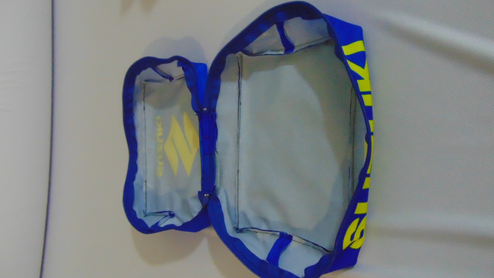 Motorcycle Motocross Rear Fender Bag Polyester Nylon Pouch Suzuki DRZ RM RMZ Blu