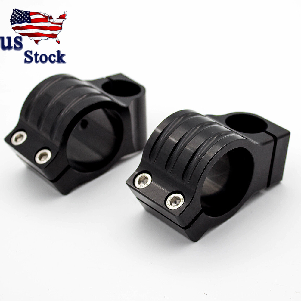 CNC Motorcycle Replacement Clip on Handlebar Handle Bars Clamps Mount