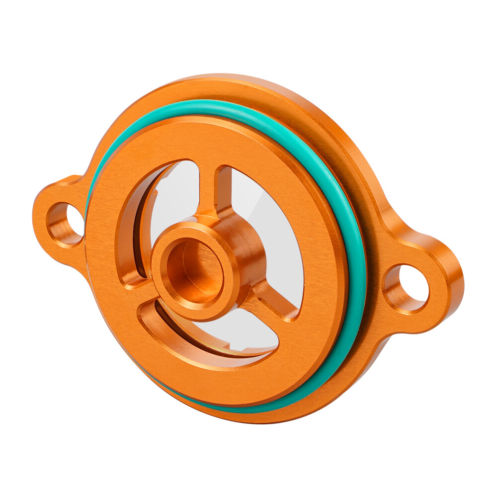 Transparent Engine Oil Filter Cover Cap Plug For KTM DUKE 200/250/390 2016-2023