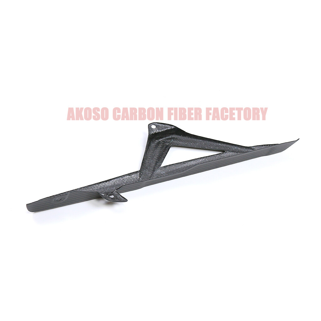 For RSV4 / TuonoV4 2021-2025 Carbon Fiber Rear Upper Chain Guard Cover Fairing