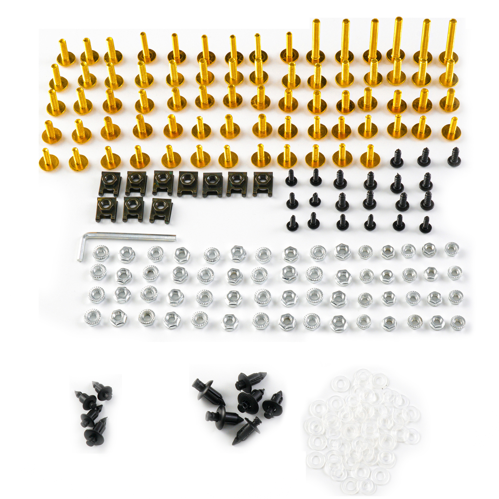 Bolts For 2006 2007 Kawasaki ZX10R Screws Fastener Clips Hardware New ZX1000D
