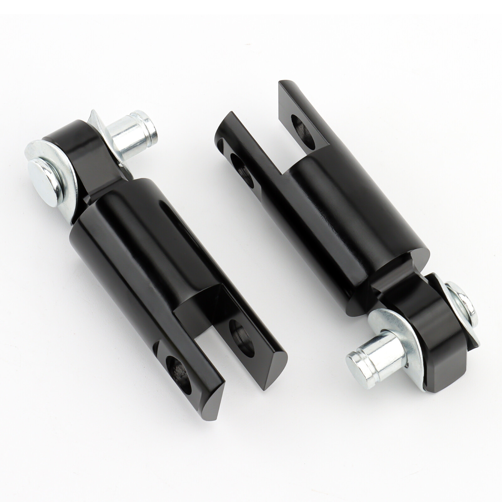 Pair Male Mount Foot Peg Extensions For Harley Sportster Softail Dyna Touring US