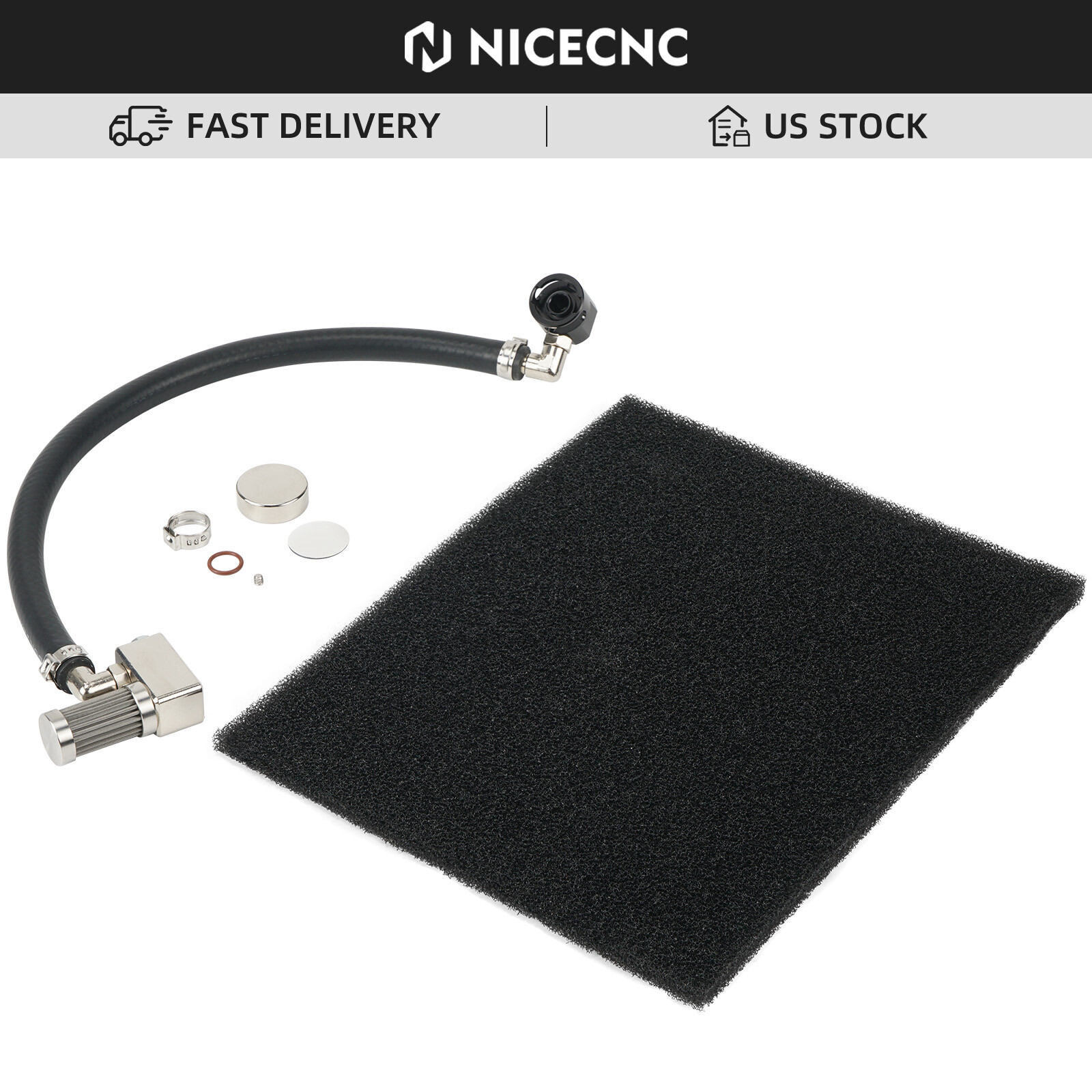 NICECNC Fuel Tank Extension Tube Kit For KTM 150-500 EXC/EXCF/XCW/XCFW 2024-2025