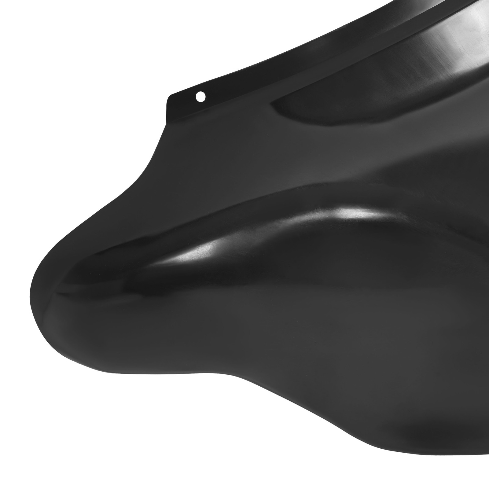 Vivid Black Front Batwing Outer Fairing Fit For 96-13 Harley Touring FLHT FLHX