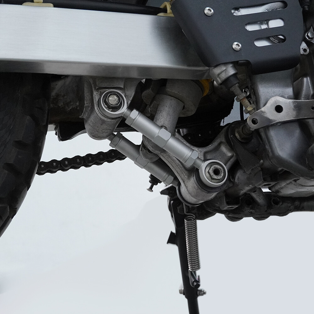 Adjustable Lowering Links Silver Kit Fit For Yamaha Tenere 700 XTZ690 2019-2024