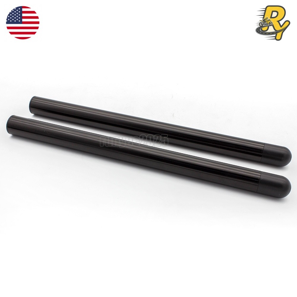 2 PCS 7/8″ Clip On Ons Replacement Handle Bar Handlebar Tube Aluminium Black US