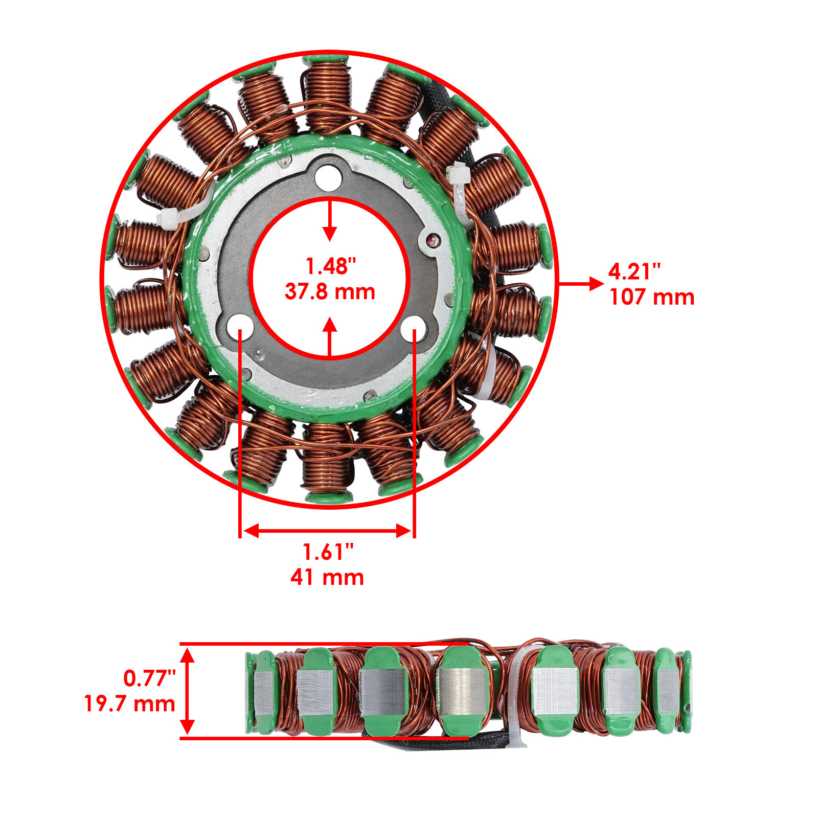 Stator for Suzuki GSXR600 GSX-R600 2006-2024 Magneto