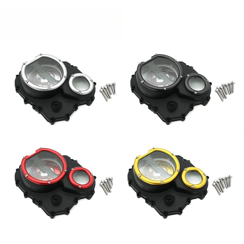 AOTWTR Transparent Engine Crankcase Stator Clutch Cover For QJMOTOR SRK 800 RR