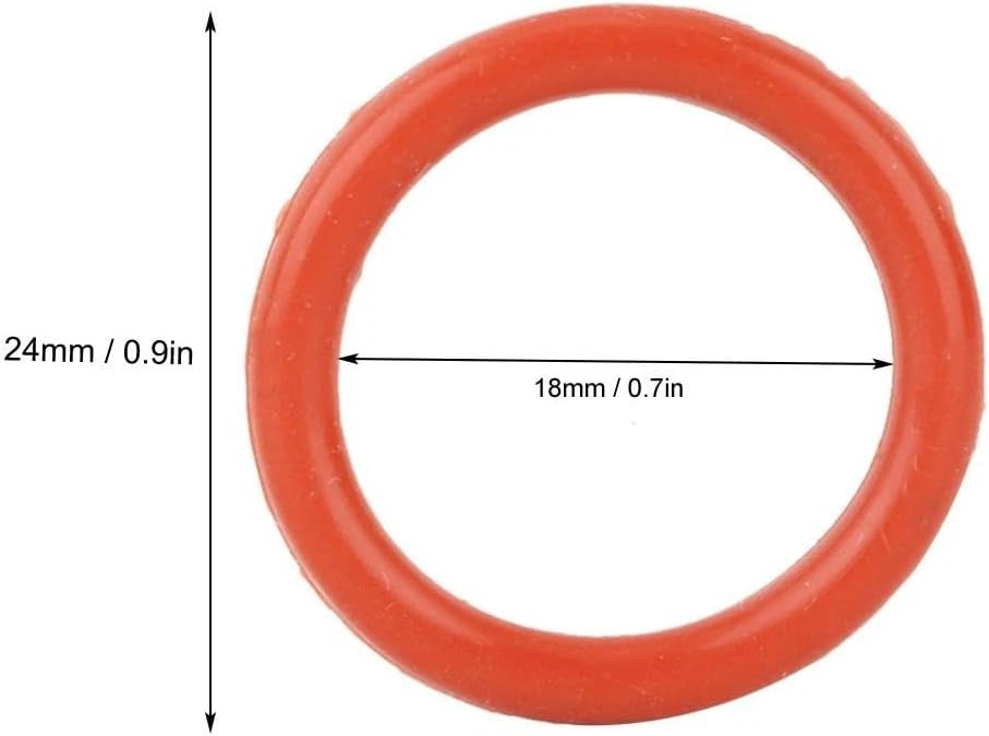 20 PCS Auto Car 20pcs Tube Damper Silicone Rings For 12AX7 12AU7 12AT7 12BH7 EL8