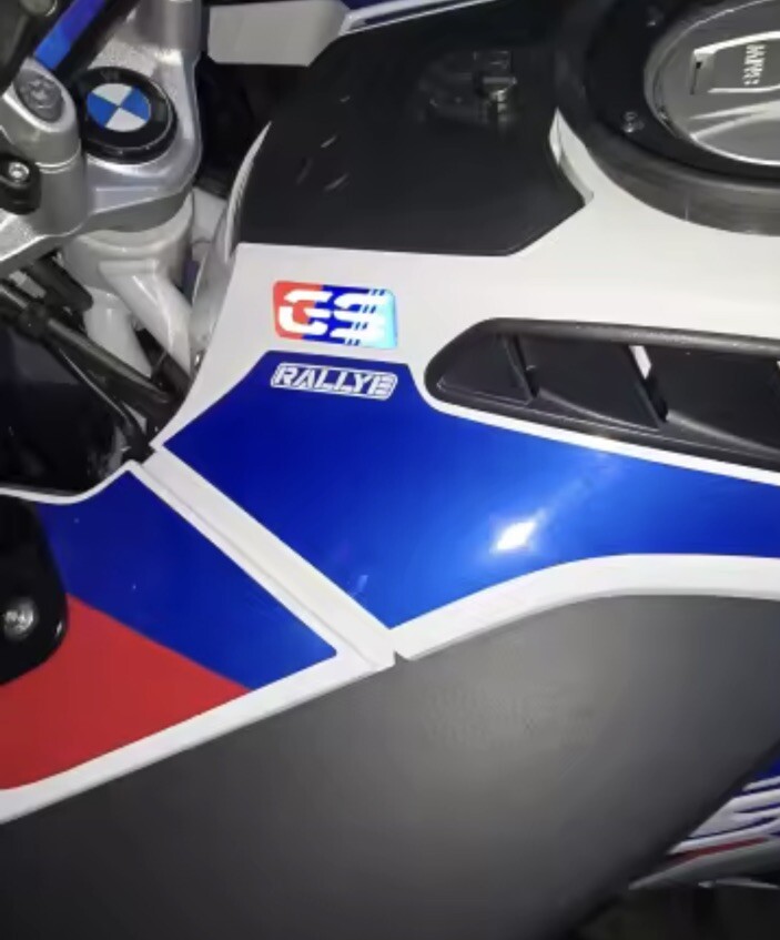 BMW GS 30 years stickers BMW GS decal 3D Epoxy Resin Hard Wearing Tank Graphic