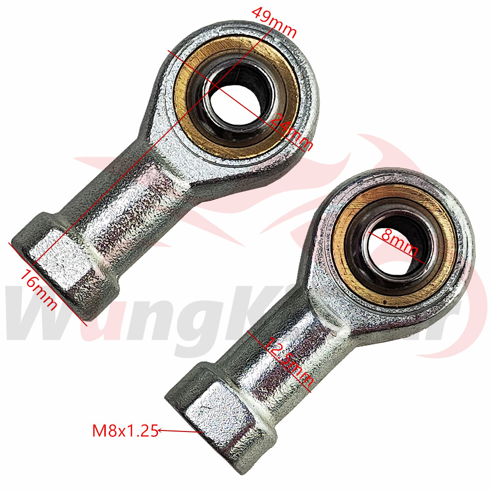 M8 80mm/3.15inch Steering Linkage Tie Rod Ball Joint Kit For Auto Motor ATV Bike