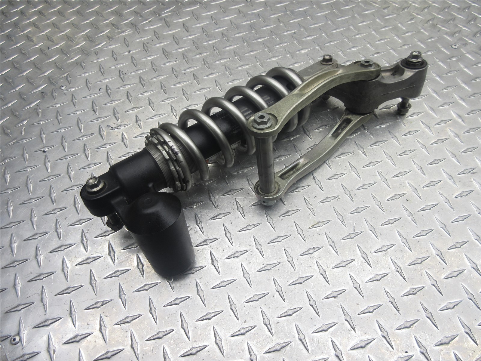 2008 08-11 Kawasaki ZX14R ZX14 OEM Rear Shock Suspension Spring Linkage