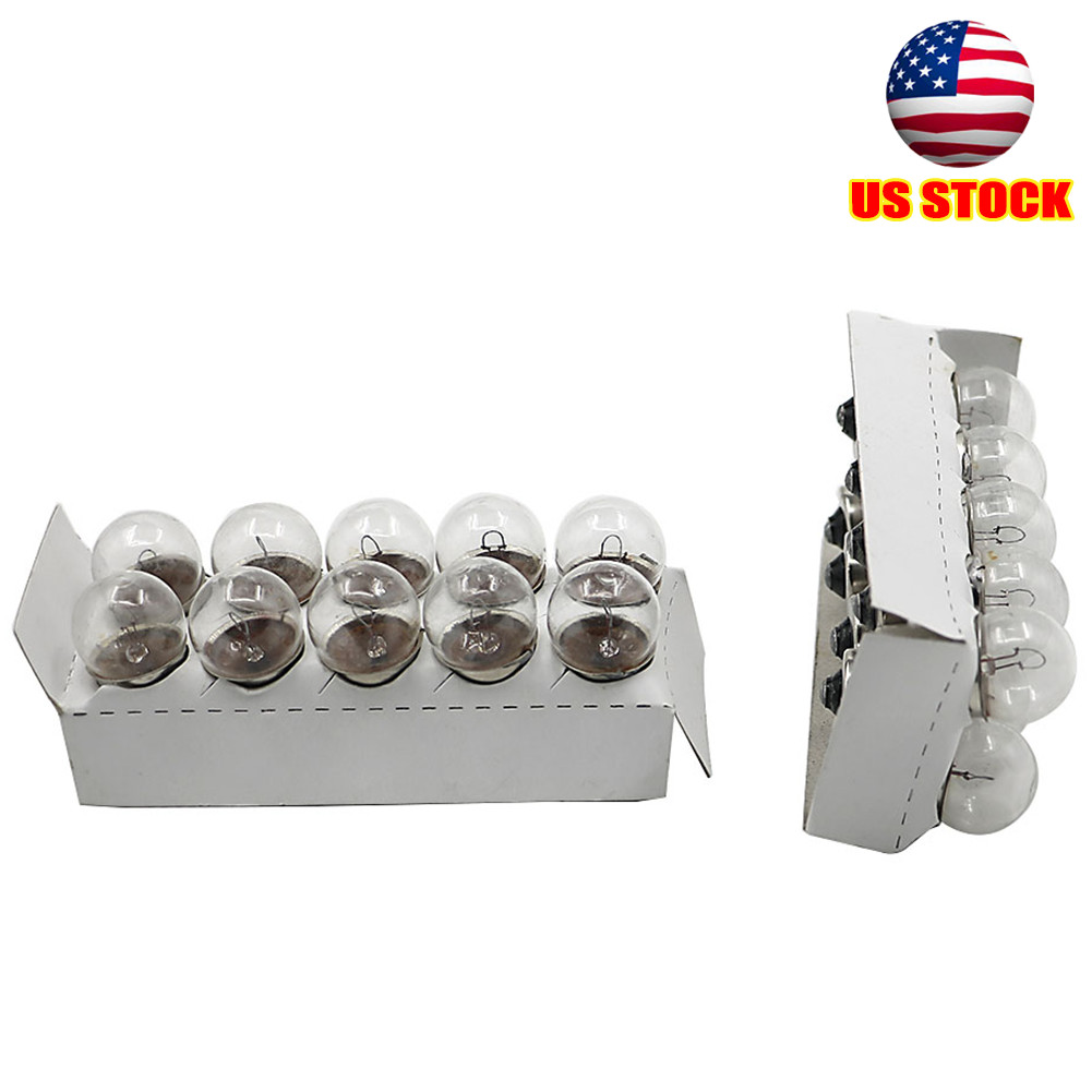 10x 6V 8W Turn Signal Lamp Bulb Set For Honda Z50 CT90 CD125 # 34906-202-670 USA