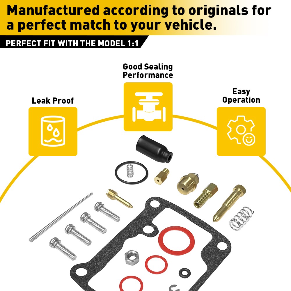 Carburetor Carb Rebuild Kit Repair For Mikuni Vm30 Vm32 Vm34 Vm 30mm 32mm 34mm