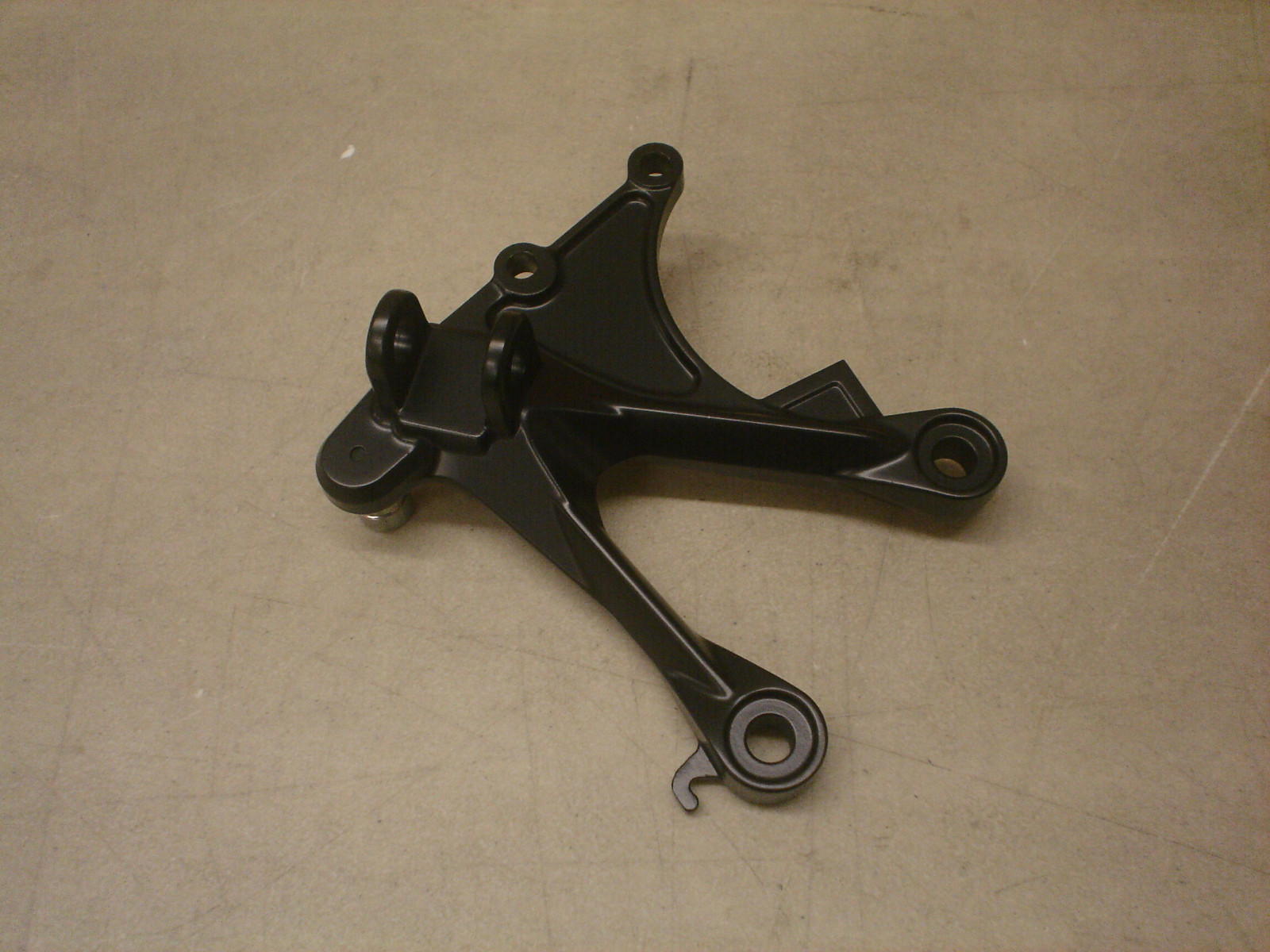 Kawasaki OEM 2007-2008 ZX6R Right Rear Foot Peg Mounting Bracket 35063-0419-W9
