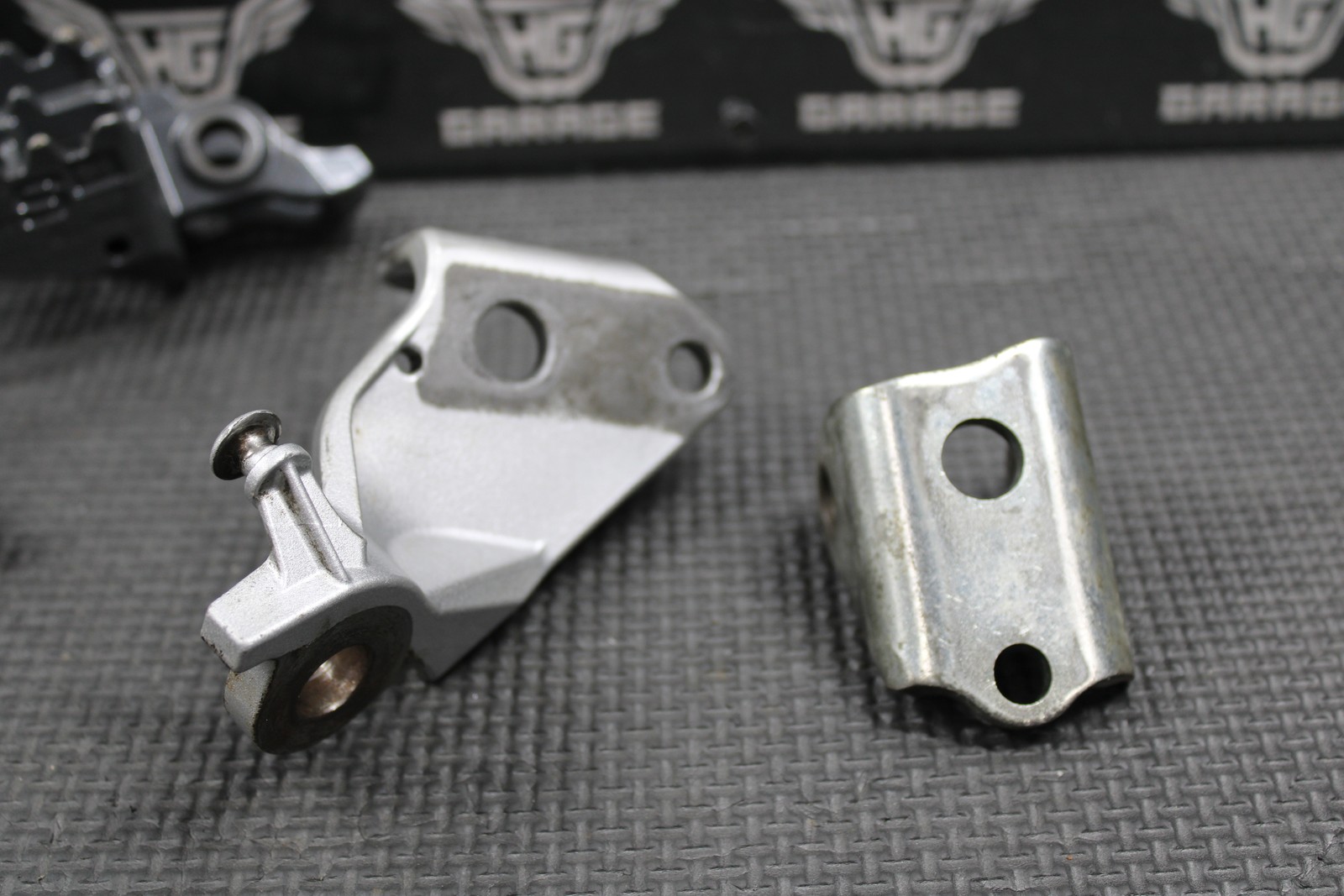 2005 HONDA CRF450X 05-17 IMS SUPER STOCK FOOTPEGS PEGS OEM KICKSTAND BRACKET