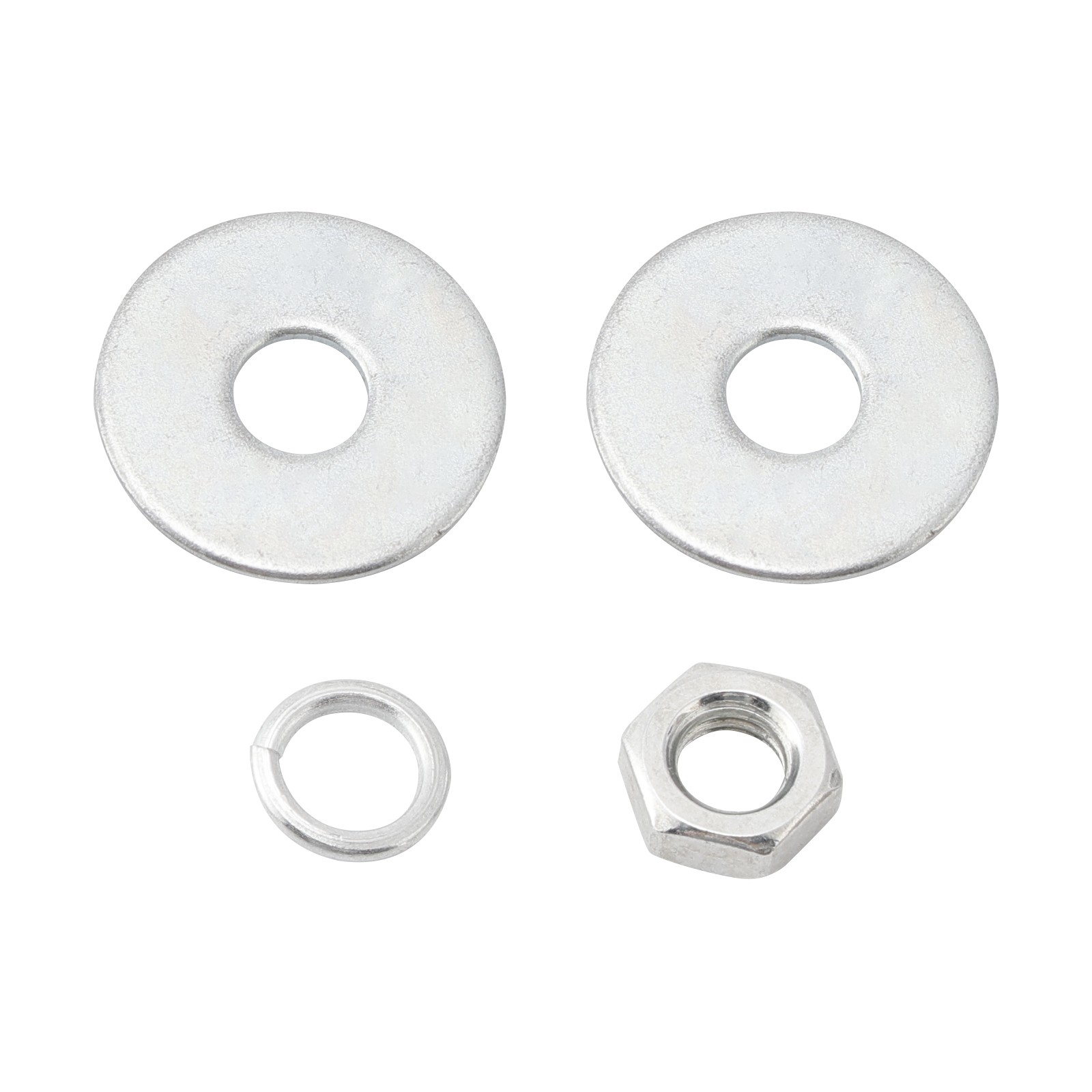 4x Motorcycle Bike Plastic Eyeball License Plate Bolt On Screw On Frame Nut