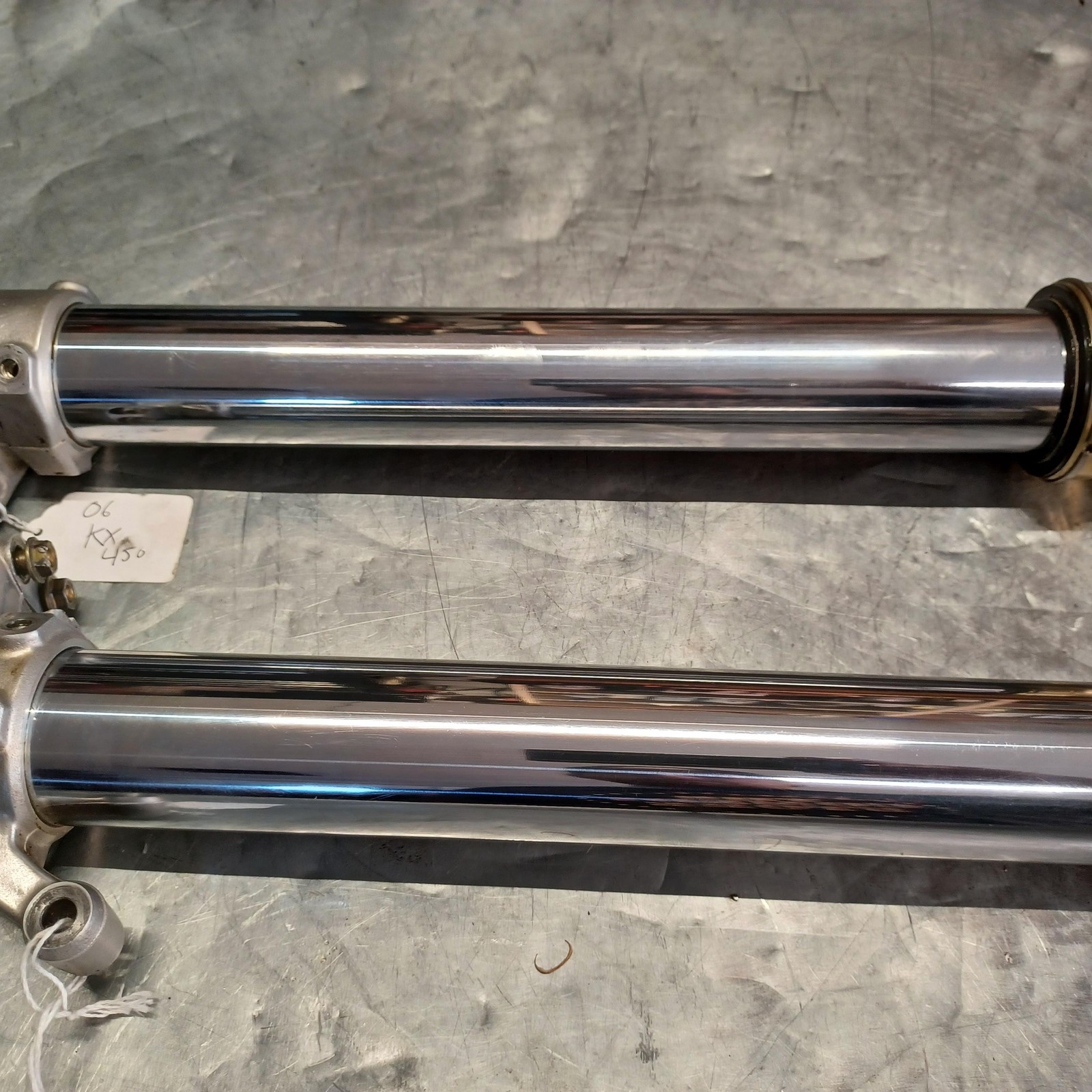 2006 Kawasaki Kx450f Right Left Front Suspension Forks Shocks 44013-0061