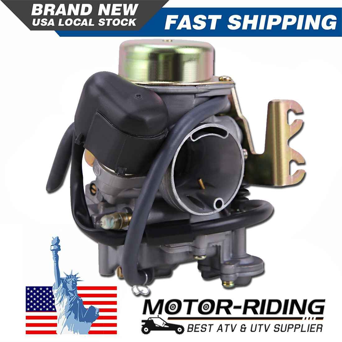 CVK 30mm Carb Carburetor For Motorcycle ATV Scooter GY6 150CC 200CC 250CC Engine