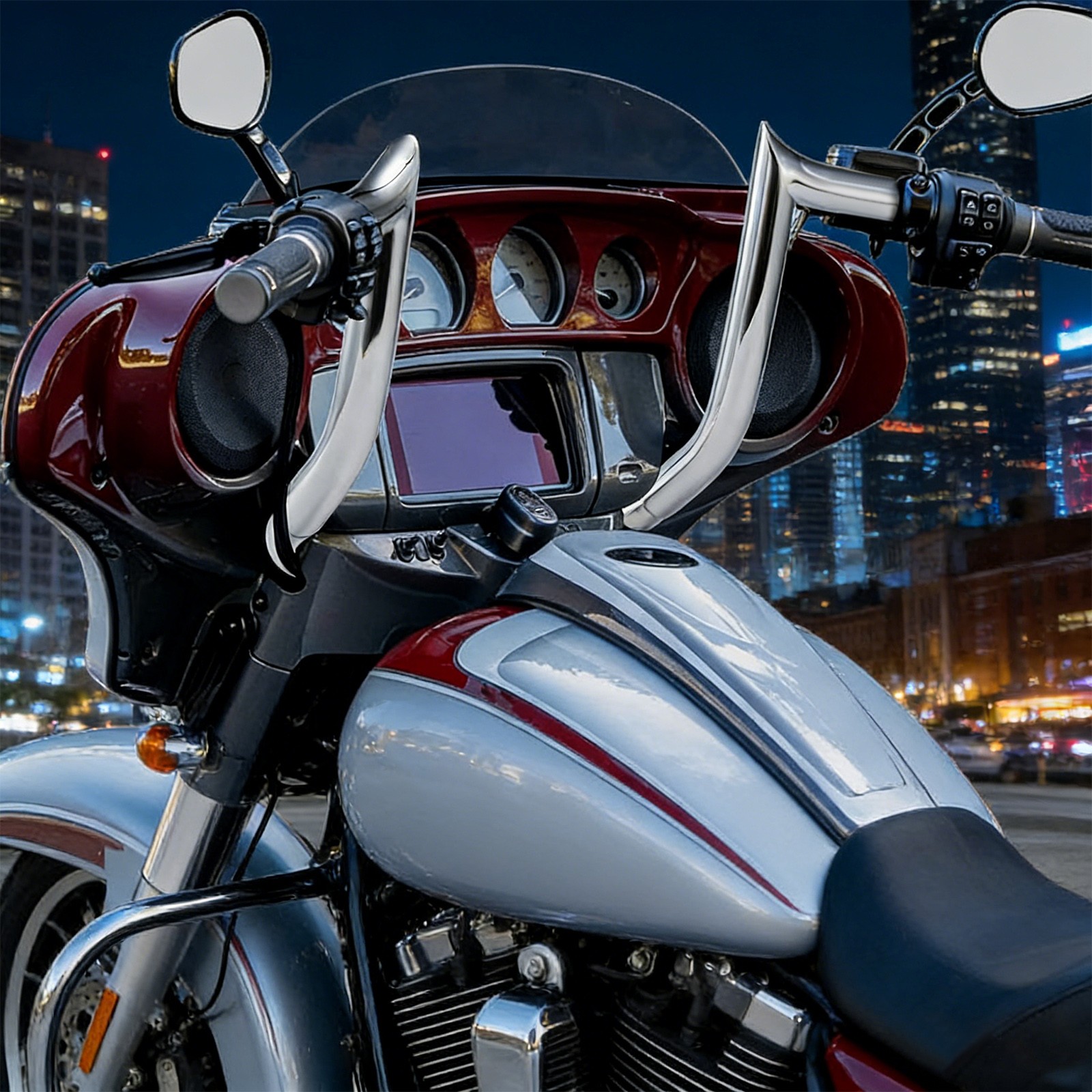 16”Handlebar for Harley Davids CVO STREET GLIDE，TRIGLITDE，Street Glide 2024+