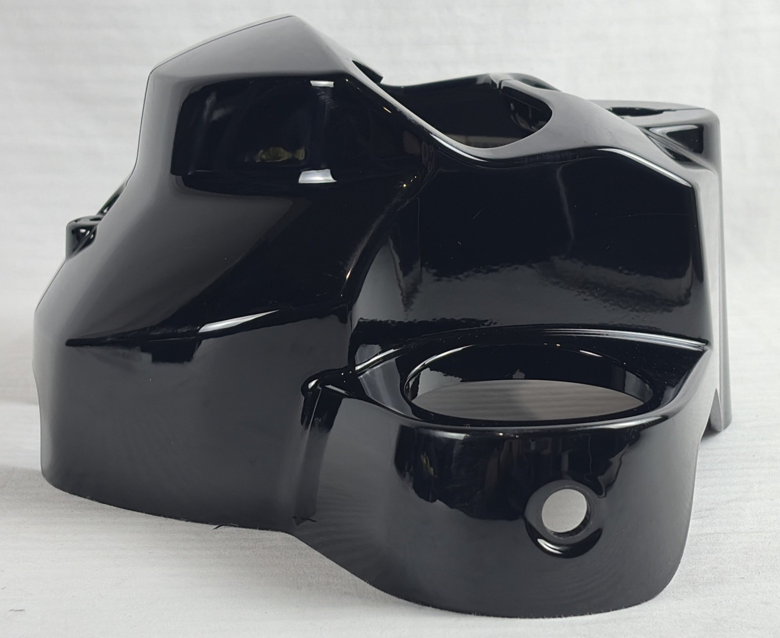 HARLEY 24-UP TOURING GLOSS BLACK LH INNER FAIRING NACELLE COVER 57300403