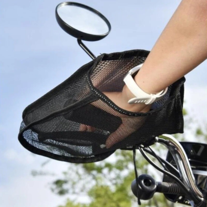 Motorcycle Handlebar Muffs Summer Sun Protection Waterproof Oxford Pair