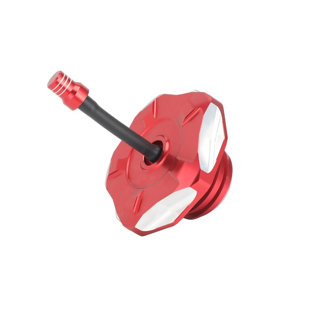 Gas Fuel Tank Cap CNC Fit For CRF110 CRF125 CRF250F 2019-2026 Dirt Bike Red