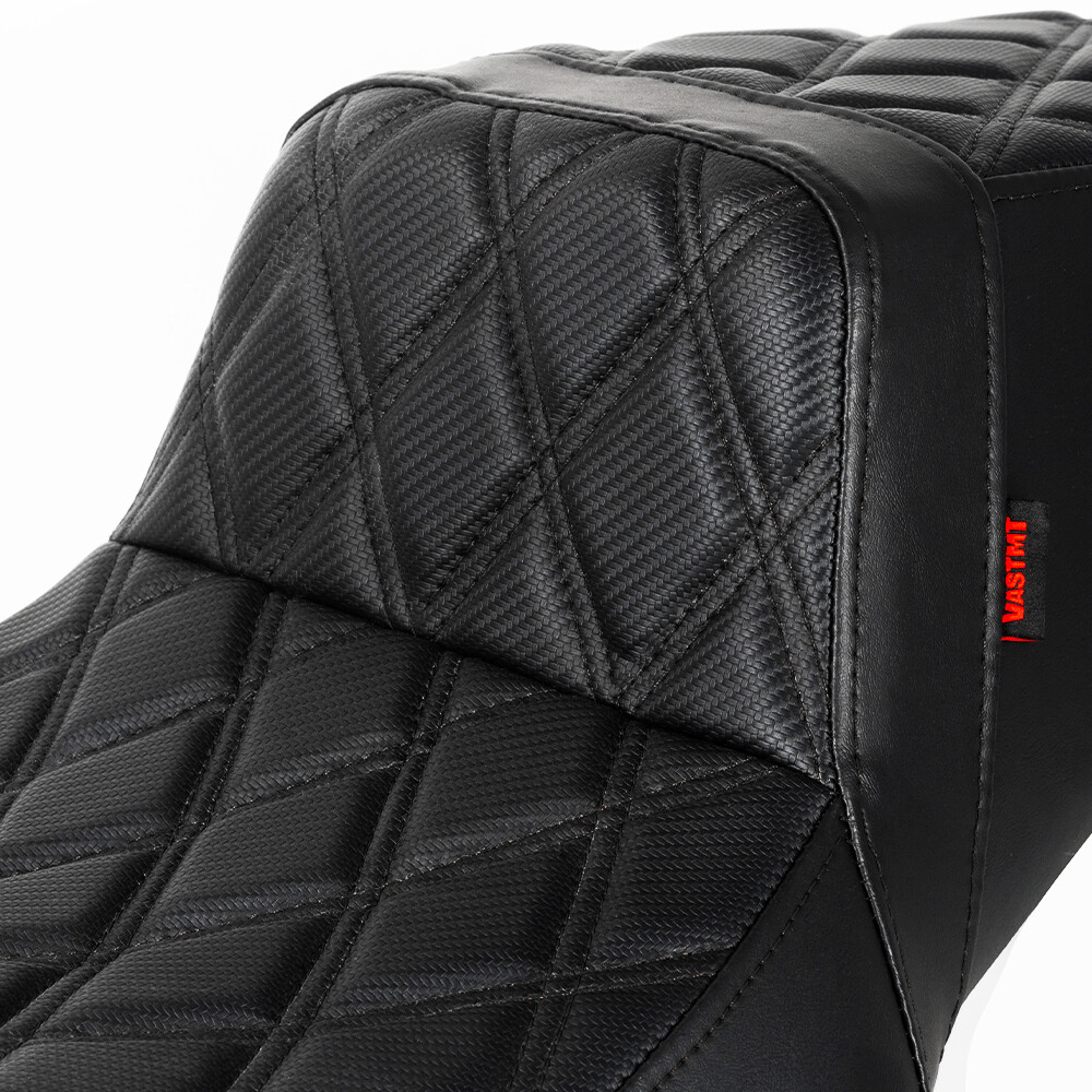 Full Set Diamond Seat Rider Passenger For Harley Road King Classic / EFI FLHRCI