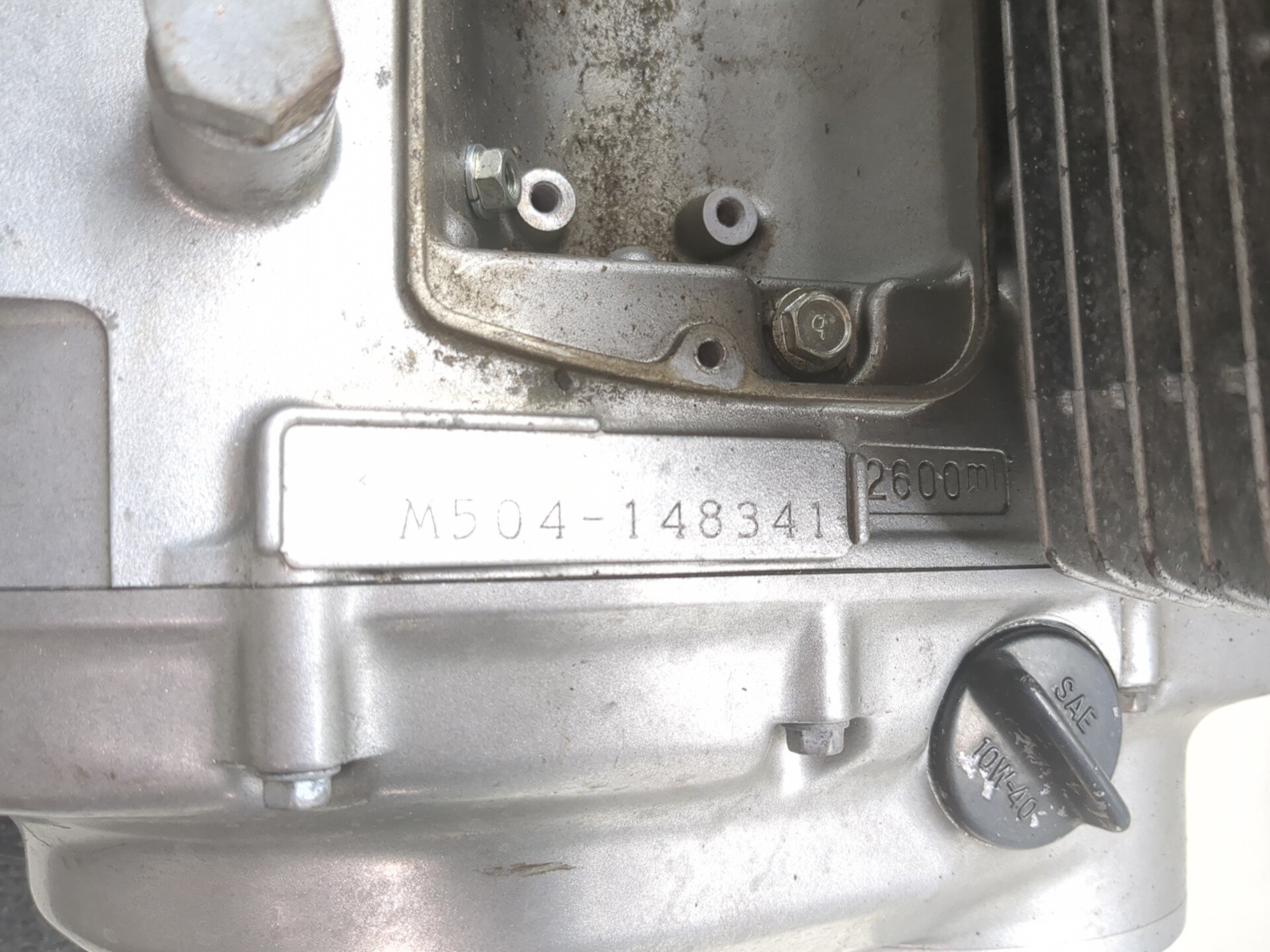04-09 Suzuki GS500F Engine Motor Block Complete FOR PARTS M504-148341