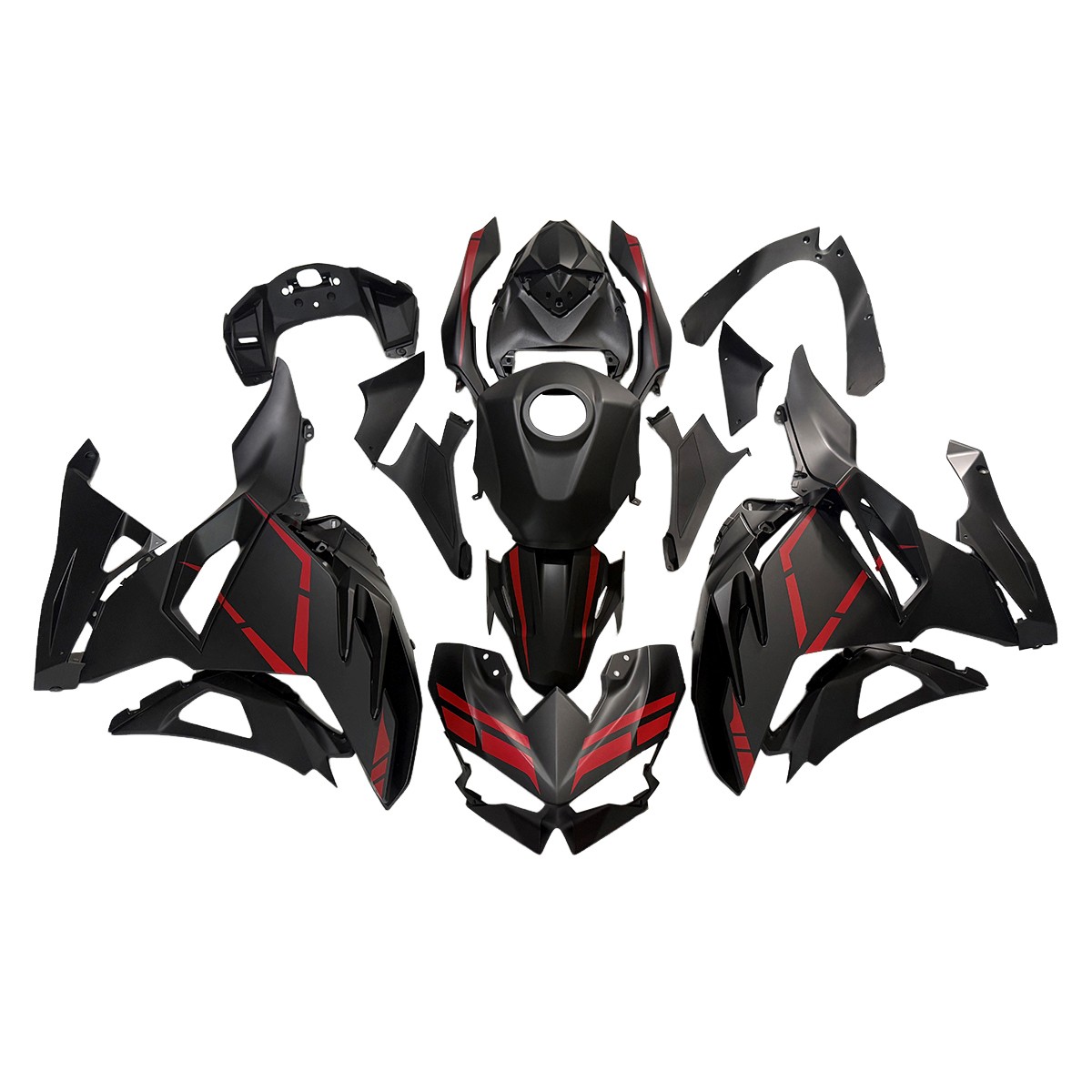 Bodywork Fairing Kit for 2024-2025 Kawasaki Ninja 500 EX500 Fairings Body Kit