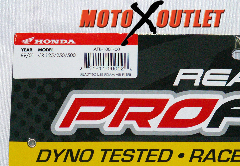 Honda CR 125 Air Filter Maxima Pro 1989-2001 Honda CR125 125R