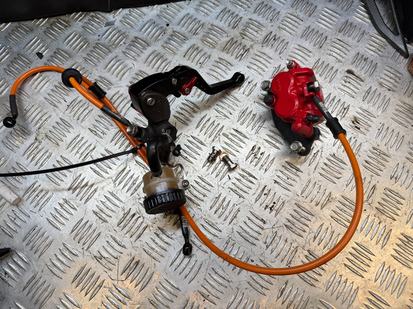 HONDA GROM MSX 125 MSX125 SF ABS 2016-2020 NISSIN R6 MASTER CYLINDER CALIPER 🏁