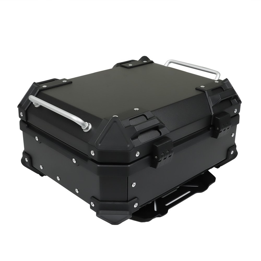 New Motorcycle Luggage Waterproof Tail Box Top Case Scooter Trunk Storage 22L