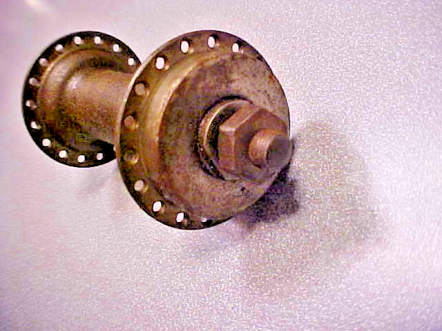 MOTORCYCLE POWER BIKE SCOOTER FRONT 36 HOLE HUB BICYCLE ACCESSORY N.O.S.