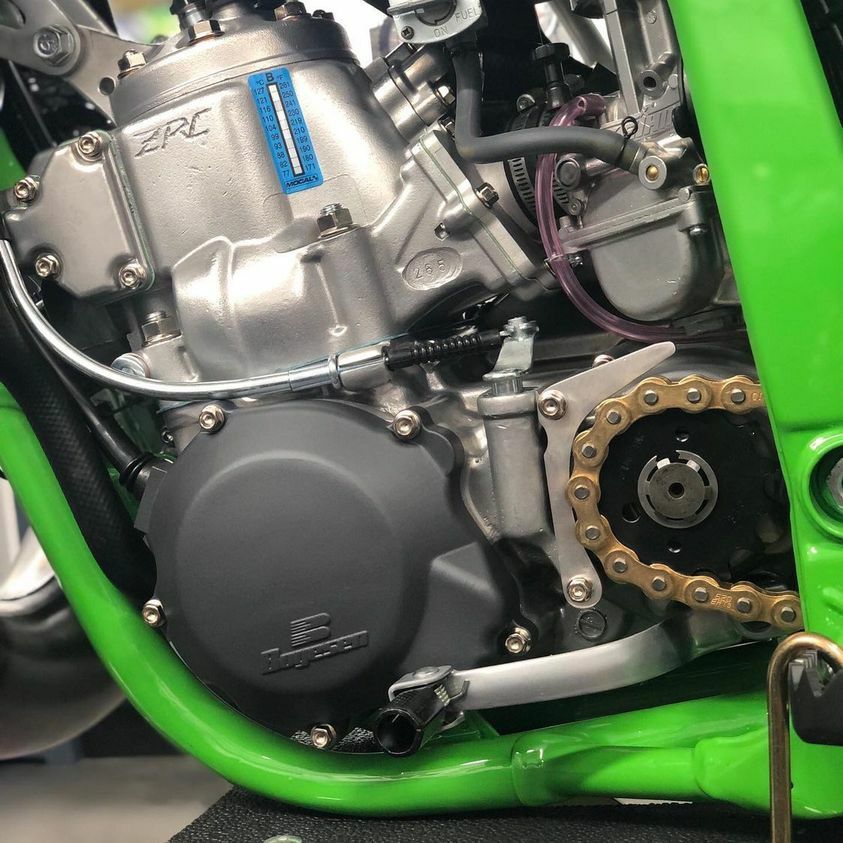 KX250 Engine Rebuild Bolt Kit for Kawasaki KX 250 Specbolt Nickel Wurks Ti Look