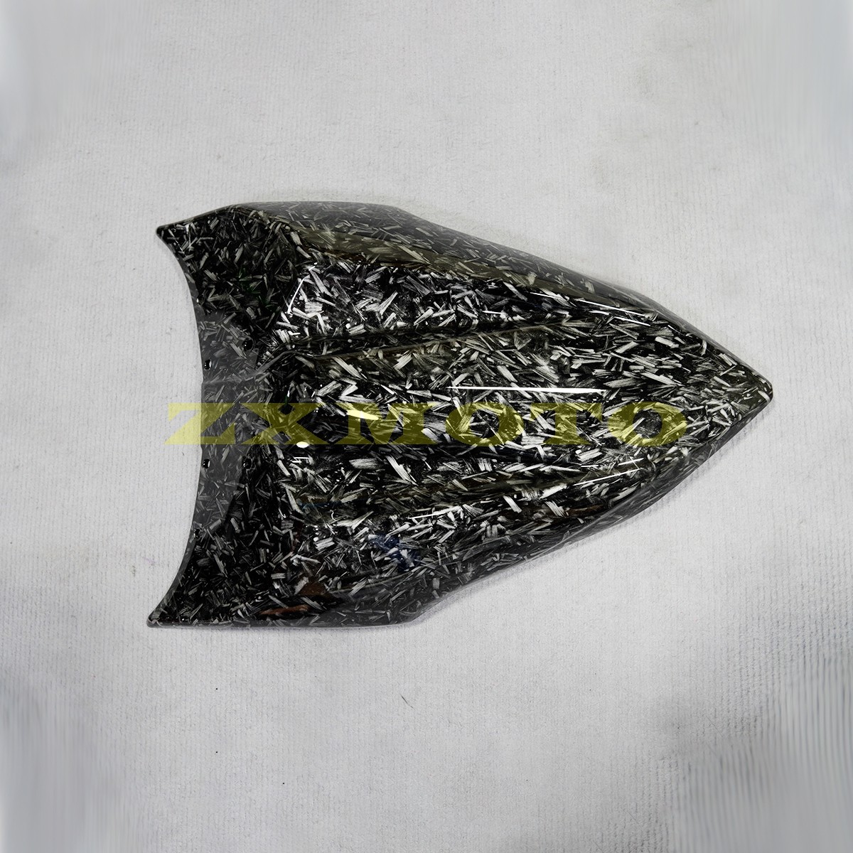 Black Forged Carbon Fiber Fairing Kit +Tank for Kawasaki Ninja 650 2020-2026 ABS